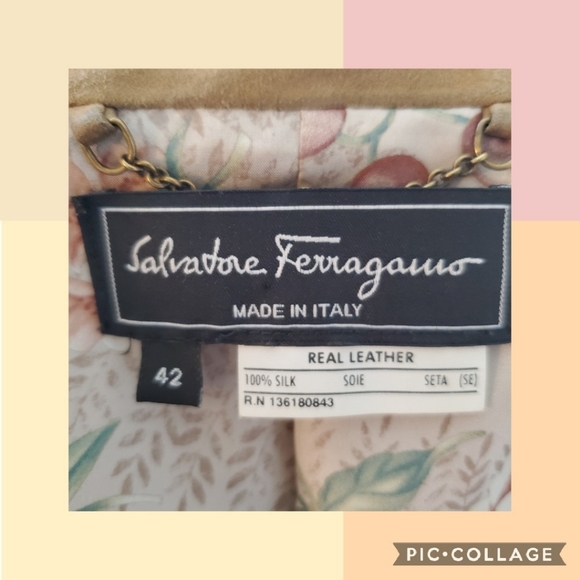Salvatore Ferragamo Buttery Suede Blazer - Picture 7 of 8